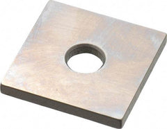 Mitutoyo - 0.109" Square Steel Gage Block - Accuracy Grade 0, Includes Certificate of Inspection - Makers Industrial Supply