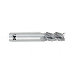 5/8 Dia. x 3-1/2 Overall Length 3-Flute Square End Solid Carbide SE End Mill-Round Shank-Center Cutting-Uncoated - Makers Industrial Supply