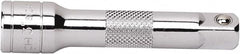 GearWrench - 3/8" Drive Standard Socket Extension - 12" OAL, Chrome Finish - Makers Industrial Supply