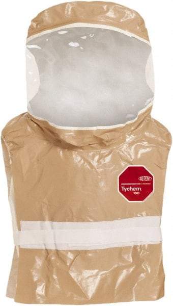 Dupont - Disposable Beard Covers, Bouffants & Hairnets Type: Chemical Protection Hood Material: Tychem CPF 3 - Makers Industrial Supply