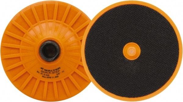 WALTER Surface Technologies - 4-1/2" Diam Hook & Loop Disc Backing Pad - 11,000 RPM - Makers Industrial Supply