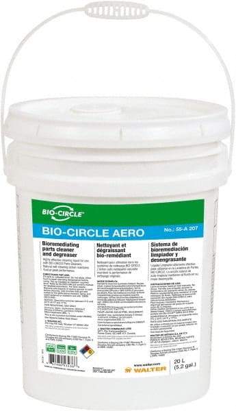 Bio-Circle - 5.3 Gal Bucket Parts Washer Fluid - Water-Based - Makers Industrial Supply