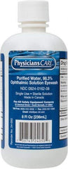 PRO-SAFE - 8 oz, Disposable Eyewash Solution Station - Approved by FDA - Makers Industrial Supply