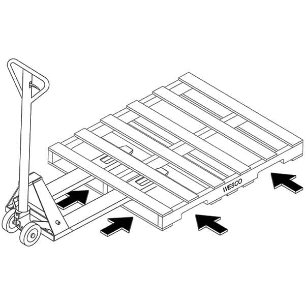 Wesco Industrial Products - Pallet Trucks/Jacks Type: Pallet Truck Load Capacity (Lb.): 4,000 - Makers Industrial Supply