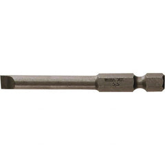 Wiha - 7/32" Power Bit - 1/4" Drive, 2-3/4" OAL - Makers Industrial Supply