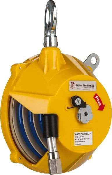 PRO-SOURCE - 6.67 Lb Load Capacity, 4.59' Travel Distance, Tool Balancer - Polyurethane Cable, Plastic Housing - Makers Industrial Supply