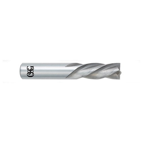 3/16″ Dia. × 3/16″ Shank × 5/8″ DOC × 2″ OAL, Carbide, Bright, 4 Flute, Square, Solid End Mill - Makers Industrial Supply