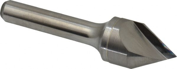 Keo - 3/4" Head Diam, 3/8" Shank Diam, 1 Flute 60° Solid Carbide Countersink - Makers Industrial Supply