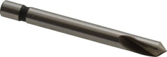 Keo - 1/8" Head Diam, 1/8" Shank Diam, 1 Flute 82° Cobalt Countersink - Bright Finish, 1-1/4" OAL, Single End - Makers Industrial Supply