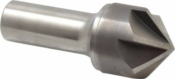 Keo - 1-1/4" Head Diam, 3/4" Shank Diam, 6 Flute 100° Solid Carbide Countersink - Makers Industrial Supply