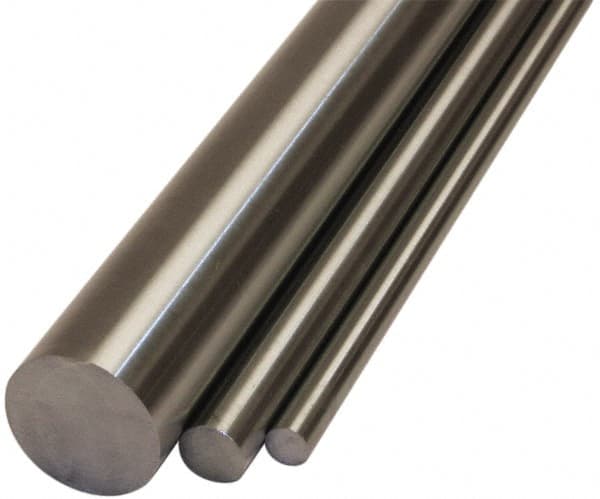 Made in USA - 1.181" Diam x 6' Long, 4140P Steel Round Rod - Ground and Polished, Pre-Hardened, Alloy Steel - Makers Industrial Supply