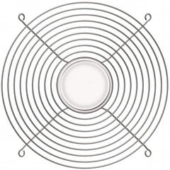 Value Collection - 254mm (10") Wire Chrome Fan Guard - For Round Cooling Fans - Makers Industrial Supply