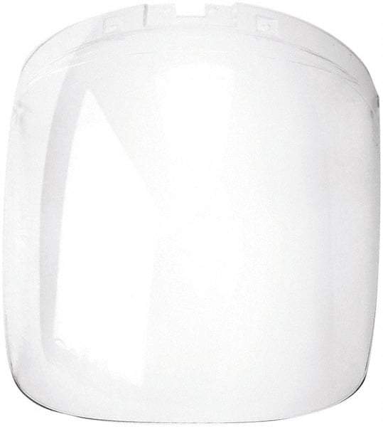 Sellstrom - Anti-Fog Clear Polycarbonate Face Shield - 9" High x 12-1/8" Wide x 0.06mm Thick, Compatible with Sellstrom DP4 Faceshields - Makers Industrial Supply