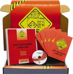 Marcom - GHS Container Labeling, Multimedia Training Kit - 12 Minute Run Time DVD, 1 Course, English - Makers Industrial Supply