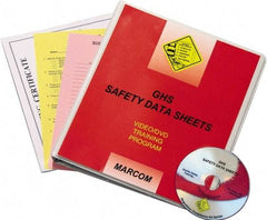 Marcom - GHS Safety Data Sheets, Multimedia Training Kit - 16 Minute Run Time DVD, 1 Course, English - Makers Industrial Supply