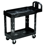 Service Cart - 16 x 30'' 2 Shelves 500 lb Capacity - Makers Industrial Supply