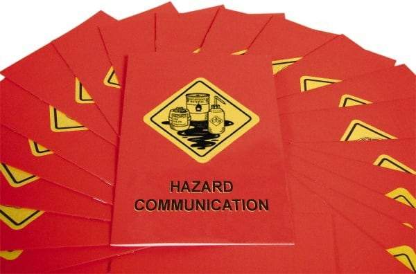 Marcom - Hazard Communication in Industrial Facilities Training Booklet - English, Regulatory Compliance Series - Makers Industrial Supply