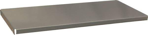 Durham - Gray, Steel, Cabinet Shelf - 69-15/16" Wide x 15-27/32" Deep x 3" High Body - Makers Industrial Supply