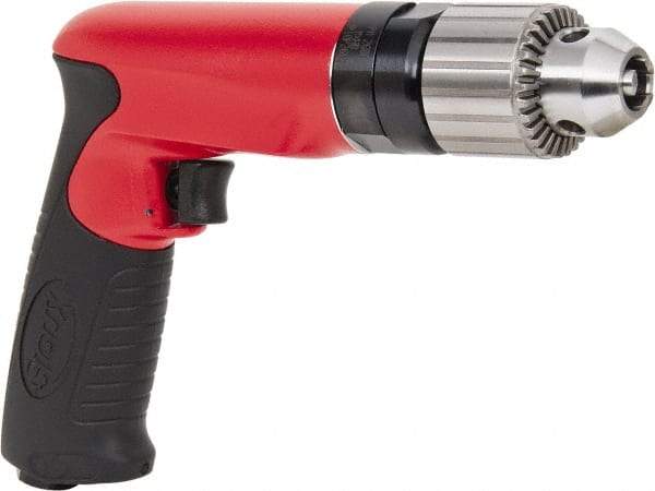 Sioux Tools - 1/2" Keyed Chuck - Pistol Grip Handle, 2,600 RPM, 14.16 LPS, 30 CFM, 1 hp - Makers Industrial Supply