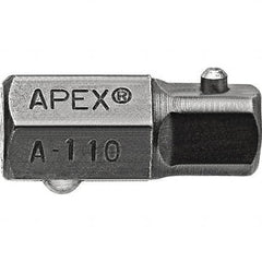 Apex - Socket Adapters & Universal Joints Type: Adapter Male Size: 1/2 - Makers Industrial Supply