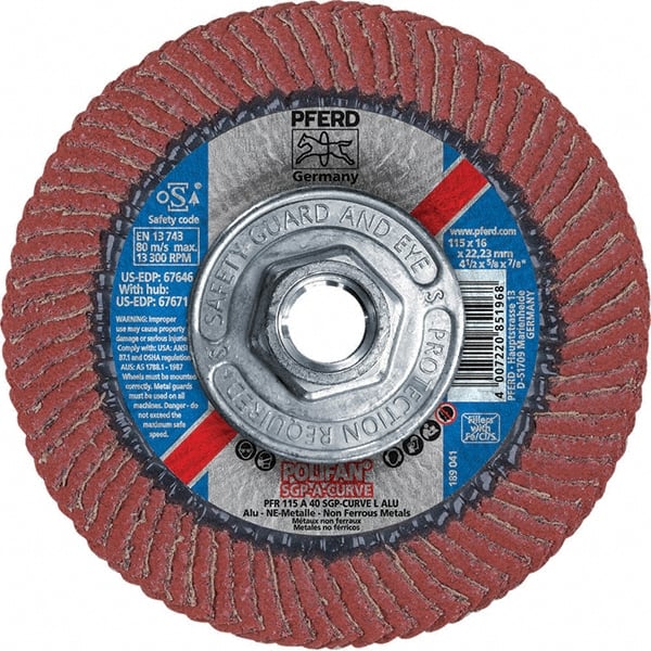 PFERD - Flap Disc - Exact Industrial Supply