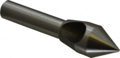 Keo - 5/8" Head Diam, 3/8" Shank Diam, 0 Flute 60° Cobalt Countersink - Bright Finish, 2-1/2" OAL, Single End, Straight Shank, Right Hand Cut - Makers Industrial Supply