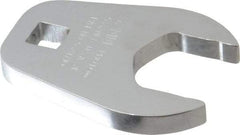 Proto - 32mm 1/2" Drive Full Polish Chrome Open End Crowfoot Wrench - 3.3" OAL - Makers Industrial Supply