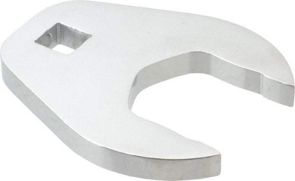 Proto - 38mm 1/2" Drive Full Polish Chrome Open End Crowfoot Wrench - 3.4" OAL - Makers Industrial Supply