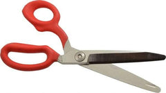 Wiss - 5" LOC, 10-3/8" OAL High Leverage Industrial Shears - Offset Handle, For Carpet, Composite Materials, Synthetic Fibers - Makers Industrial Supply