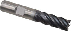 Kennametal - 1/2", 5 Flute, Solid Carbide, 0.015" Corner Radius End Mill - 3" OAL, 1-1/4" LOC - Makers Industrial Supply