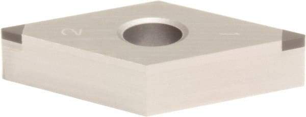 Sumitomo - 2NU-DNGA431 Grade BN2000 PCBN Turning Insert - Uncoated, 55° Diamond, 1/2" Inscr Circle, 3/16" Thick, 1/64" Corner Radius - Makers Industrial Supply