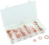 110 Pc. Copper Washer Assortment - 1/4" - 5/8" - Makers Industrial Supply