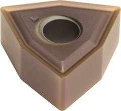 Sumitomo - WNMG431 EEX Grade AC510U Carbide Turning Insert - TiAlN/AlCrN Finish, 80° Trigon, 1/2" Inscr Circle, 3/16" Thick, 1/64" Corner Radius