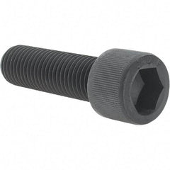 Value Collection - 7/8-9 UNC Hex Socket Drive, Socket Cap Screw - Alloy Steel, Black Oxide Finish, Fully Threaded, 3" Length Under Head - Makers Industrial Supply