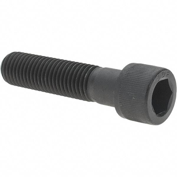 Value Collection - 3/4-10 UNC Hex Socket Drive, Socket Cap Screw - Alloy Steel, Black Oxide Finish, Partially Threaded, 3-1/4" Length Under Head - Makers Industrial Supply