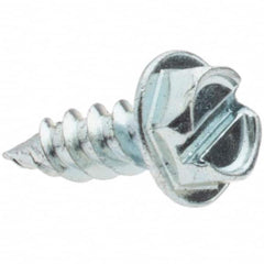 Value Collection - Sheet Metal Screws System of Measurement: Inch Head Type: Hex Washer - Makers Industrial Supply