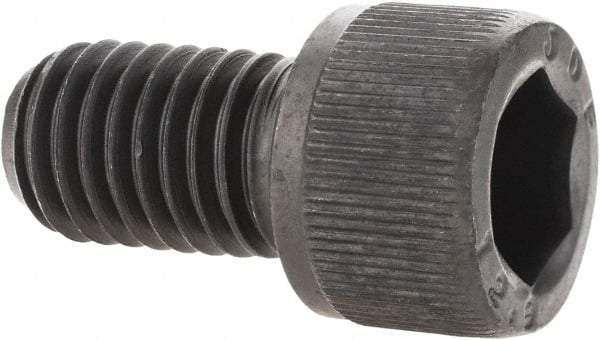 Value Collection - M12x1.75 Metric Coarse Hex Socket Drive, Socket Cap Screw - Grade 12.9 Alloy Steel, Black Oxide Finish, Fully Threaded, 20mm Length Under Head - Makers Industrial Supply