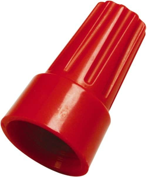 Value Collection - 18 to 10 AWG, Standard Twist on Wire Connector - Red - Makers Industrial Supply