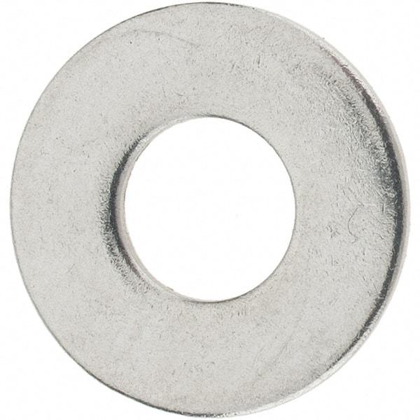 Value Collection - 1/4" Screw, Grade 18-8 Stainless Steel Flat Washer - 0.312" ID x 0.734" OD, 0.065" Thick - Makers Industrial Supply