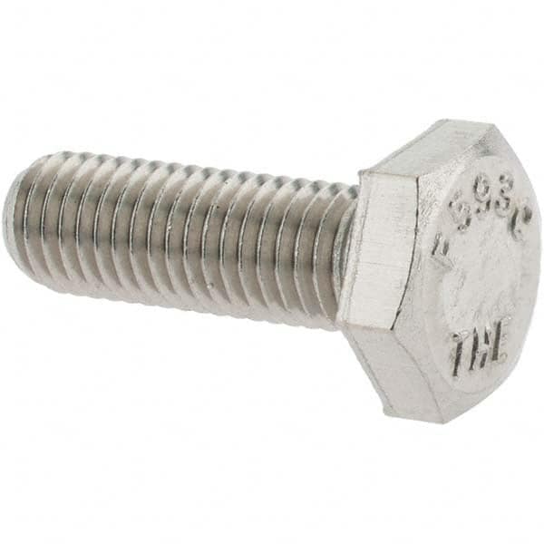 Value Collection - 1/4-28 UNF, 3/4" Length Under Head Hex Head Cap Screw - Makers Industrial Supply