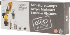 Value Collection - 14 Volt, Incandescent Miniature & Specialty T1-3/4 Lamp - Wedge Base - Makers Industrial Supply