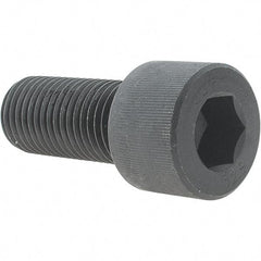 Value Collection - M30x3.50 Metric Coarse Hex Socket Drive, Socket Cap Screw - Grade 12.9 Alloy Steel, Black Oxide Finish, Fully Threaded, 70mm Length Under Head - Makers Industrial Supply