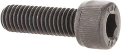 Value Collection - M8x1.25 Metric Coarse Hex Socket Drive, Socket Cap Screw - Grade 12.9 Alloy Steel, Black Oxide Finish, Fully Threaded, 25mm Length Under Head - Makers Industrial Supply