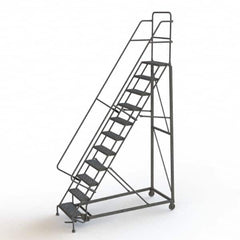 TRI-ARC - Rolling & Wall Mounted Ladders & Platforms Type: Rolling Warehouse Ladder Style: Rolling Safety Ladder - Makers Industrial Supply