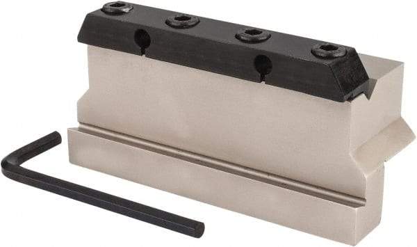 Iscar - Tool Block Style TGTBU, 35mm Blade Height, 110mm OAL, 56mm OAH, Indexable Cutoff Blade Tool Block - 20mm Shank Height, 19mm Shank Width, Series Tang-GripIQ - Makers Industrial Supply