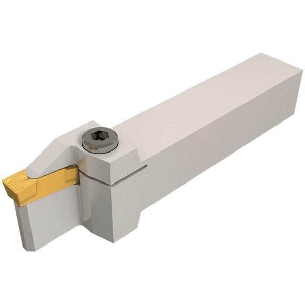 Iscar - GHD, External, Right Hand, 12mm Max Depth of Cut, 6.6 to 8.3mm Groove Width, Indexable Grooving Tool Holder - GD.., GI.. Insert Compatibility, 25mm Shank Height, 25mm Shank Width, 140mm OAL - Makers Industrial Supply