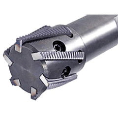 Iscar - 1.26" Cut Diam, 2.36" Max Depth of Cut, 1-1/4" Shank Diam, Internal/External Indexable Thread Mill - Insert Style MTH-BSPT, MTH-F, MTH-ISO, MTH-NPT, MTH-UN, MTH-W, 1.26" Insert Size, 5 Inserts, Toolholder Style MTSRH, 5" OAL - Makers Industrial Supply