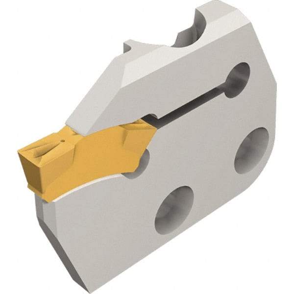 Iscar - Right Hand Cut, 3mm Insert Width, Cutoff & Grooving Support Blade for Indexables - 9mm Max Depth of Cut, 5.2mm Head Projection - Makers Industrial Supply