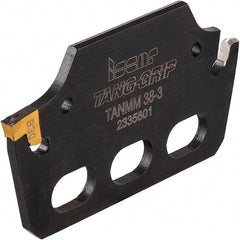 Iscar - 0.1770" Insert Width, Cutoff & Grooving Support Blade for Indexables - 0.126" Head Projection - Makers Industrial Supply