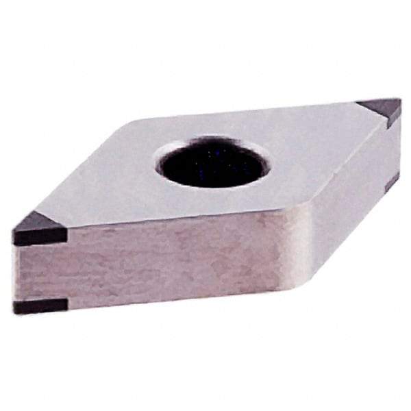 Iscar - DNGG432 M4HF Grade IB25HA PCBN Turning Insert - AlTiN Finish, 55° Diamond, 1/2" Inscr Circle, 3/16" Thick, 1/32" Corner Radius - Makers Industrial Supply